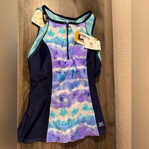 NWT ZeroXPosure Scuba Tankini, XS